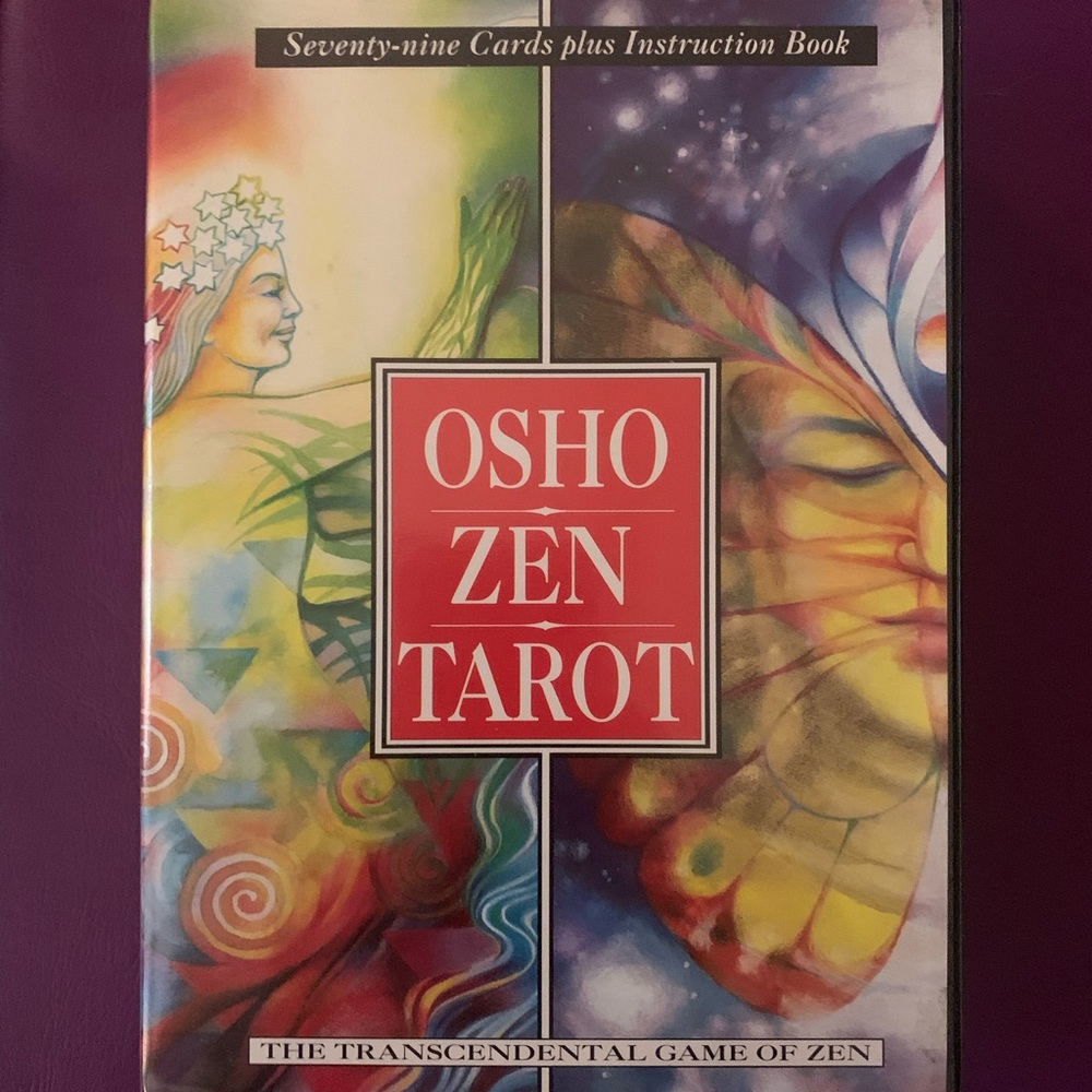 Osho zen tarot deck and book